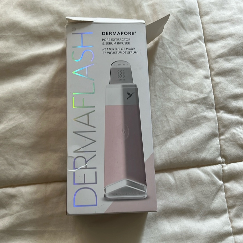 Dermapore pore extractor and serum infuser